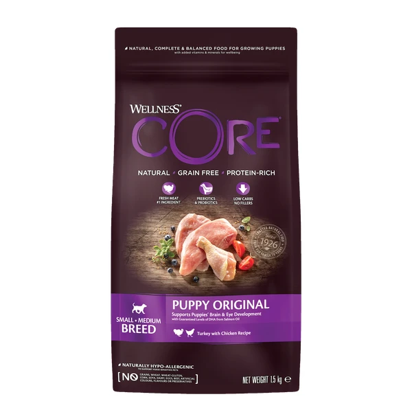 Wellness Core Grain Free Puppy Kalkoen – Hondenvoer – 1.5 Kg 3 Wellness Core Grain Free Puppy Kalkoen – Hondenvoer – 1.5 Kg