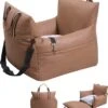 Luxe Hondenmand Auto – Mocha – Reisbench Hond – Automand Hond – Waterbestendig En Inclusief Gordel – Heerlijk Comfortabel -Hondenvoer Winkel 1090x1200 1