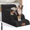 Hondentrap 4 Treden, Huisdierentrap Van Spons, Hondentrap Met Wasbare Hoes, Hondentrap Voor Kleine Honden En Katten, Hondentrap Voor Slaapbank – Met 1 Pluizenroller 2 Hondentrap 4 Treden, Huisdierentrap Van Spons, Hondentrap Met Wasbare Hoes, Hondentrap Voor Kleine Honden En Katten, Hondentrap Voor Slaapbank – Met 1 Pluizenroller -Hondenvoer Winkel 1159x1200 1