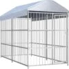 Medina Hondenkennel Voor Buiten Met Dak 300x150x200 Cm -Hondenvoer Winkel 1193x1200