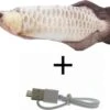 Interactieve Oplaadbare Bewegende Vis (Zilver Arowana) – Unieke “must Have” Voor Uw Kat / Hond -Hondenvoer Winkel 1200x1070