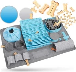 SNOOTS – Snuffelmat Hond Met 10 Functies – Agility Voor De Hond – Honden Speelgoed Intelligentie – Speelgoed Hondje Interactief – Denkspel Hond – Slow Feeder