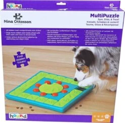 Nina Ottosson Interactieve Hondenpuzzel Vulbaar Met Snacks Voor De Slimste Honden – Outward Hound Multipuzzle