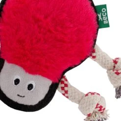 Beco Pluche Spin – Hondenknuffel Van Gerecycled Materiaal – Met Luide Pieper – Geschikt Voor Middelgrote Honden – Medium