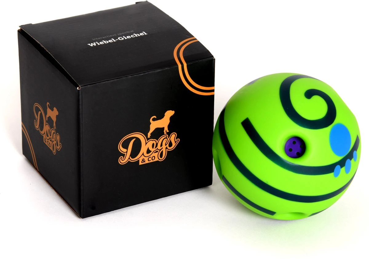 Dogs&Co Interactieve Speelbal – Wiebel-Giechel Speelbal Voor De Hond 14cm 3 Dogs&Co Interactieve Speelbal – Wiebel-Giechel Speelbal Voor De Hond 14cm