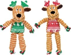 Kong Hond Holiday Floppy Knots Reindeer Small/medium