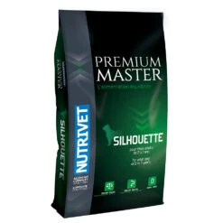 2x15kg Nutrivet Premium Master Silhouette – Droog Hondenvoer