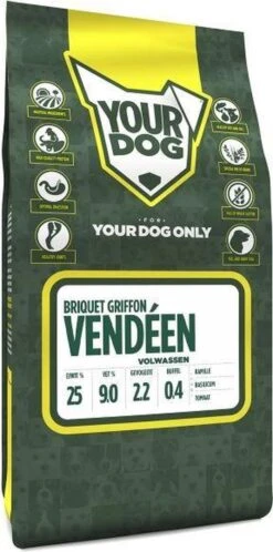 Yourdog Briquet Griffon VendÉen Volwassen (3 KG)