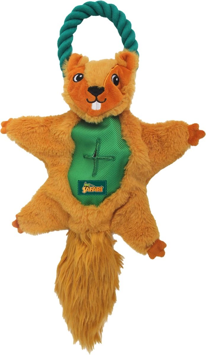 AFP Safari – Air Squirrel – Hondenknuffel Met Flostouw – Eindeloos Speelplezier Voor Jouw Hond – Hondenspeeltje Met Geluid – Speeltouw Hond Met Kraakgeluid En Pieper – Eekhoorn 3 AFP Safari – Air Squirrel – Hondenknuffel Met Flostouw – Eindeloos Speelplezier Voor Jouw Hond – Hondenspeeltje Met Geluid – Speeltouw Hond Met Kraakgeluid En Pieper – Eekhoorn