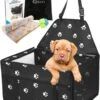 Luxe Autostoel Hond – Reisbench Opvouwbaar – Hondenmand Auto Achterbank – Waterdichte Hondenstoel – Zwart -Hondenvoer Winkel 896x1200